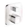 15771001 PuraVida Thermostatic Valve Trim with Integrated Diverter and Volume Controls - Less Valve in Chrome