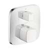 15771401 PuraVida Thermostatic Valve Trim with Integrated Diverter and Volume Controls - Less Valve in White/Chrome