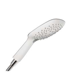 26550401 Raindance Select E Multi-Function Hand Shower with QuickClean and AirPower Technologies in White/Chrome