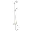 27143821 Croma Showerpipe Shower System with Tub Spout, Multi-Function Hand Shower, 63in Hose, Shower Head - Eco Right 2.0gpm in Brushed Nickel