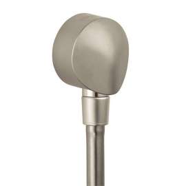 27458823 Wall Supply Elbow with Check Valve in Brushed Nickel