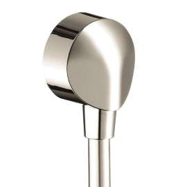 27458833 Wall Supply Elbow with Check Valve in Polished Nickel