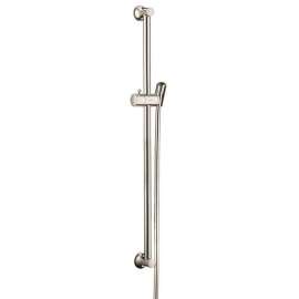 27617830 Unica C Slide bar 24in with 63in TechnifleHose in Polished Nickel