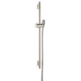 28632820 Unica S Slide bar 24in with 63in TechnifleHose in Brushed Nickel