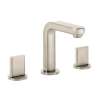 31063821 Metris S Bathroom Faucet Widespread Faucet with Knob Handles in Brushed Nickel