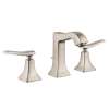 31073821 Metris C Bathroom Faucet Widespread Faucet with Lever Handles in Brushed Nickel