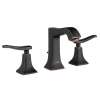 31073921 Metris C Bathroom Faucet Widespread Faucet with Lever Handles in Rubbed Bronze