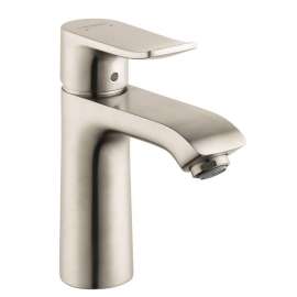 31080821 Metris Bathroom Faucet Single Hole Faucet with Lever Handle in Brushed Nickel