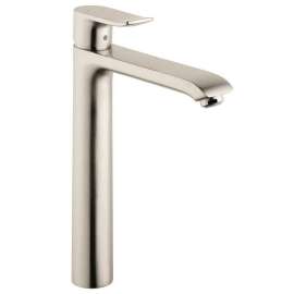 31082821 Metris Bathroom Faucet Vessel Faucet with Lever Handle in Brushed Nickel