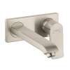 31086821 Metris Wall Mounted Bathroom Faucet in Brushed Nickel