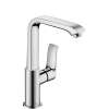 31087001 Metris Bathroom Faucet Single Hole Faucet with Side Lever Handle in Chrome