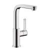 31161001 Metris S Single Hole Swivel Bathroom Faucet with Quick Clean and Comfort Zone Technologies - Pop-Up Drain Assembly Included in Chrome