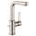 31161821 Metris S Single Hole Swivel Bathroom Faucet with Quick Clean and Comfort Zone Technologies - Pop-Up Drain Assembly Included in Brushed Nickel
