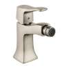 31275821 Metris C Bidet Faucet Single Hole with Pop Up Assembly in Brushed Nickel