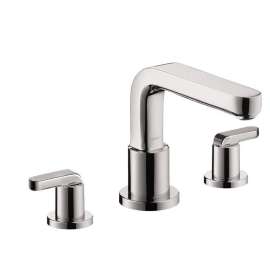 31438 Metris S Roman Tub Filler Faucet Non Diverter with Metal Lever Handles Less Valve