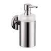 40514000 S/E Accessories Soap Dispenser Wall Mounted with Frosted Glass Tumbler in Chrome