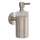 40514820 S/E Accessories Soap Dispenser Wall Mounted with Frosted Glass Tumbler in Brushed Nickel