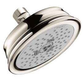 04070830 Croma C Multi Function 2.5 GPM Shower Head in Polished Nickel
