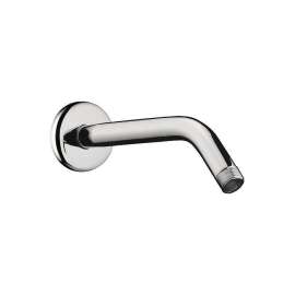 Standard 9in Shower Arm with Escutcheon Plate and 1/2in Male Inlet