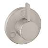 04232820 S Diverter Trim - Less Valve in Brushed Nickel