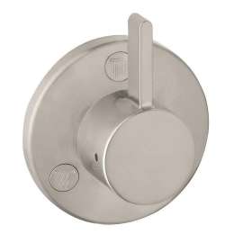04232820 S Diverter Trim - Less Valve in Brushed Nickel