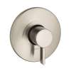 04233820 S Pressure Balanced Valve Trim with Integrated Volume Control - Less Valve in Brushed Nickel