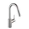 04506001 Focus Pull-Down Kitchen Faucet with High-Arc Spout, Magnetic Docking and Toggle Spray Diverter in Chrome