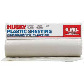 Film 10X100-ft Rol 6Mil Clear Cfhk0610C - Husky Cnstrctn Flm
