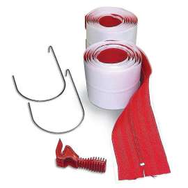 Zipper 7-ft Self-Adhesive Hdaz2 W/2 Tie Strings,Zipper Knife