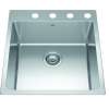 Brookmore 20-In Lr X 20.9-In Fb X 9-In Dp Drop In Single Bowl Stainless Steel Sink, Bsl2120-9-4N