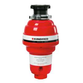Kindred 1 1/4 Horse Power Continuous Feed Food Waste Disposer
