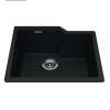 Granite Series 22.06-In Lr X 19.69-In Fb Undermount Single Bowl Granite Kitchen Sink In Mocha
