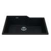 Granite Series 30.69-In Lr X 19.69-In Fb Undermount Single Bowl Granite Kitchen Sink In Mocha