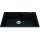 Granite Series 30.7-In Lr X 19.69-In Fb X 9.06-In Dp Drop In Single Bowl Granite Kitchen Sink, Mgsm2031-9Mbkn
