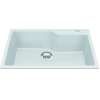 Granite Series 30.7-In Lr X 19.69-In Fb X 9.06-In Dp Drop In Single Bowl Granite Kitchen Sink, Mgsm2031-9Pwtn
