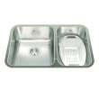 Steel Queen 26.88-In Lr X 17.75-In Fb Undermount Double Bowl Stainless Steel Kitchen Sink