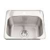 Kindred Utility Collection 19.13-In Lr X 17-In Fb Drop In Single Bowl 1-Hole Stainless Steel Utility Sink