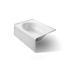 60" x 42" alcove bath, left drain