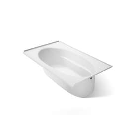 72" x 42" alcove bath, right drain