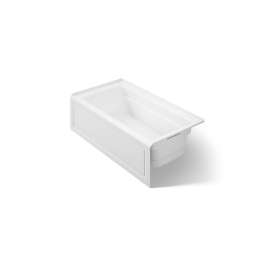 60" x 32" alcove Heated BubbleMassage(TM) air bath, right drain