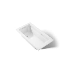 60" x 32" drop-in Heated BubbleMassage air bath with Bask(R) heated surface