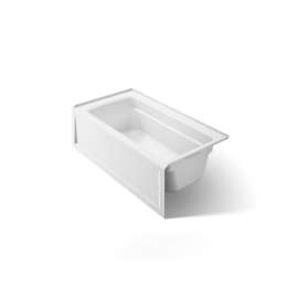 60" x 32" alcove bath, right drain