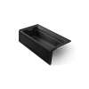 72" x 36" alcove whirlpool bath with alcove, left drain