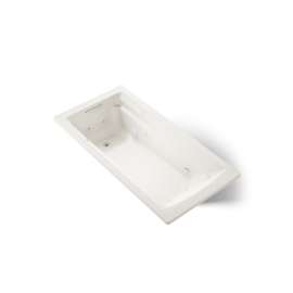 72" x 36" drop-in whirlpool bath with Bask(R) heated surface