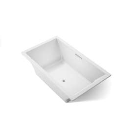 72" x 42" drop-in bath