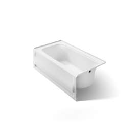 60" x 32" alcove bath right drain