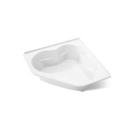 60" x 60" corner bath