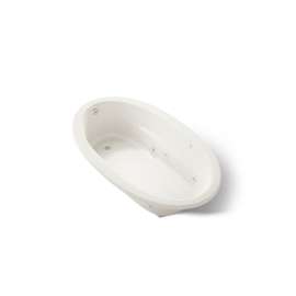 72" x 42" drop-in whirlpool bath