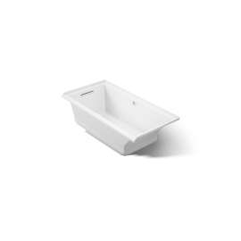 60" x 30" alcove Heated BubbleMassage(TM) air bath with Bask(R), left drain
