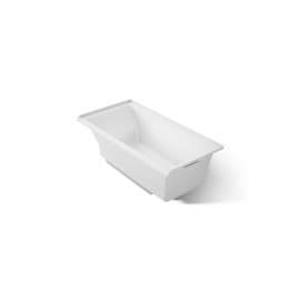 60" x 30" alcove Heated BubbleMassage(TM) air bath, right drain